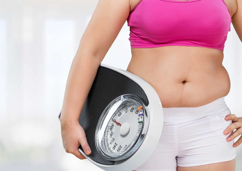 mujer gorda quiere bajar de peso