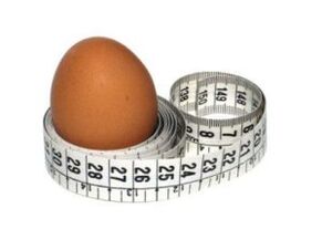 huevo y centimetro para adelgazar