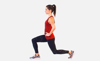 Las estocadas son un ejercicio eficaz para fortalecer los músculos de las piernas. 